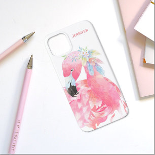Chic Pink Flamingo Custom Case-Mate iPhone Hülle