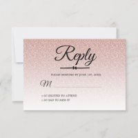 Chic Pink Glitzer Ombre Sweet 16 UAWG
