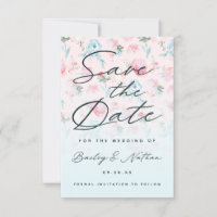 Chic Pink Ombre French Garden Bloral Peony Wedding