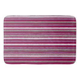 Chic Pink Pink Beach Hütte Kunst von Heva Weva Badematte