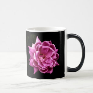 Chic Pink Rose Foto Verwandlungstasse
