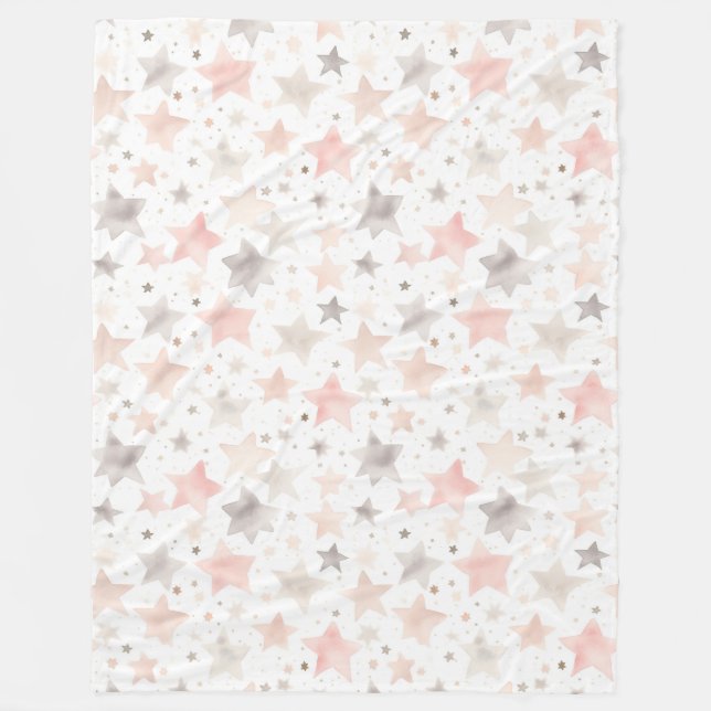 Chic Pink Schimmer   Fleecedecke (Vorderseite)
