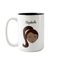 Chic Portrait: Individuell gestaltbare Brünette Gi