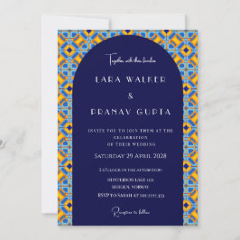 Chic Psychedelic Summer Liebe Einladung