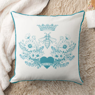 Chic Queen Bee   Kronenkiefer Kissen