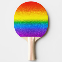 Chic Rainbow Glitzer Stripes Monogramm Name