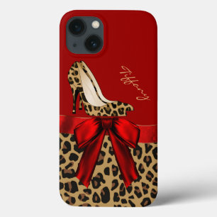 Chic Red & Jaguar Print Samsung Galaxy Hinweis 4 F title_seo2