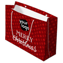 Chic Red Polka Dots Moderne Weihnachtsfeier Add Yo