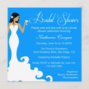 Chic Red Wine Damask Bridal Dusche Einladung