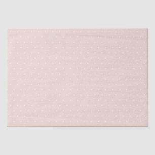 Chic Rosa winzige Polka-Punkte-Muster niedlich gür Seidenpapier