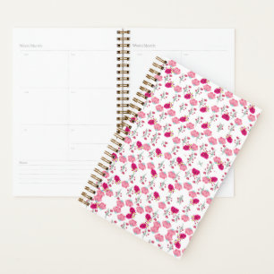 Chic rose et rouge Floral imprimé sans couture mot