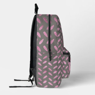 Chic Rose Girl Name Bedruckter Rucksack