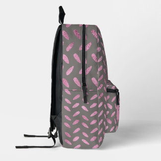 Chic Rose Girl Name Bedruckter Rucksack