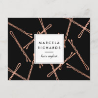 Chic Rose Gold Bobby Buttone Friseur Stylistische 