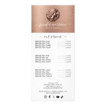 Chic Rose Gold Cameo Schönheit, Haare, Hautpflege