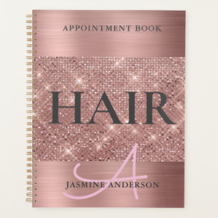 Chic Rose Gold Foil Hair Rendez-vous Livre