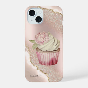 Chic Rose Parties scintillant or Marble Cupcake