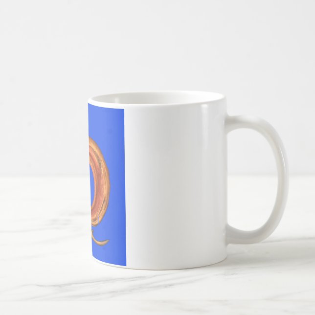 Chic Round Hakuna Matata Navy Blue Kollektion Kaffeetasse (Rechts)