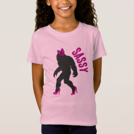 Chic Sassy Sasquatch (Big Foot) T-Shirt