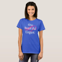 Chic, schönes, elegantes T-Shirt