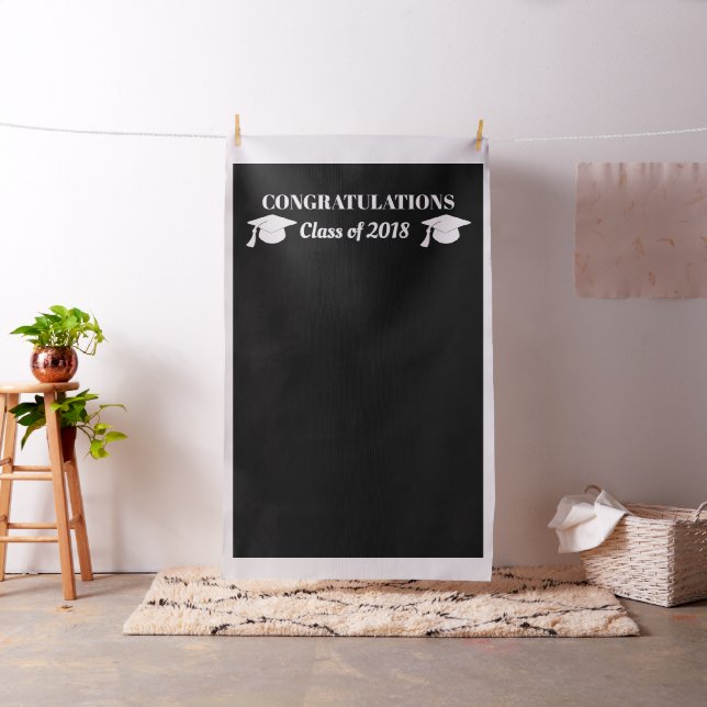 Chic schwarzer Diy graduierter Stoff (Beispiel)