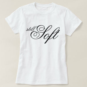 Chic-Script-Stil weiche ästhetische Bestätigung T-Shirt