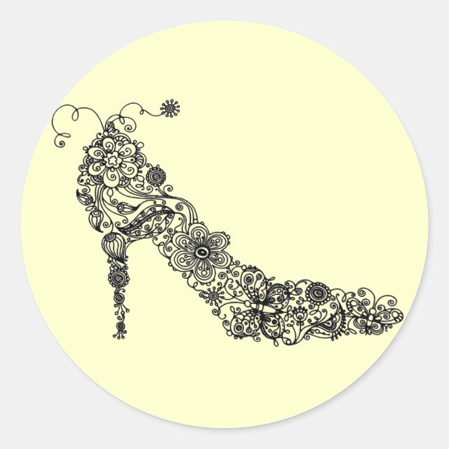 Chic Shoe (Color Options) ~ Stickers (Vorderseite)