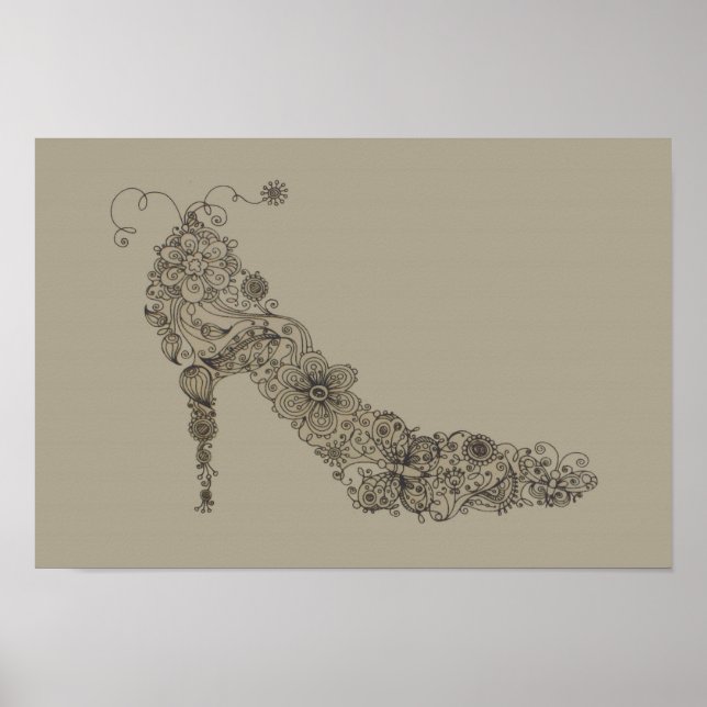 Chic Shoe ~ Print / Poster (Vorne)