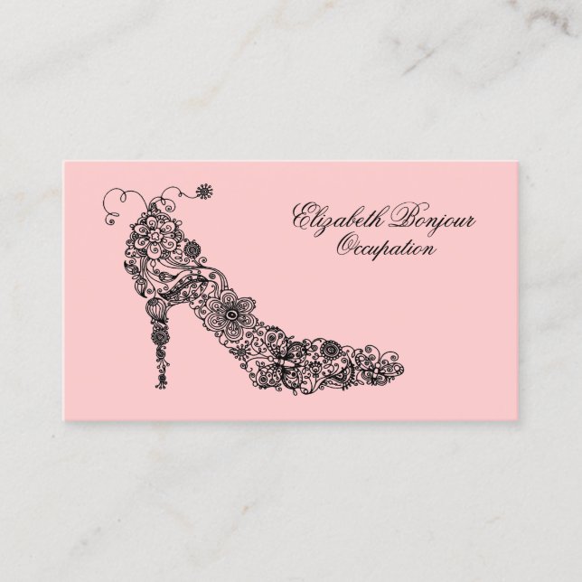 Chic Shoe ~ Visitenkarte (Vorderseite)