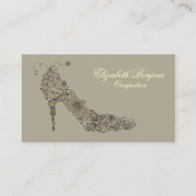 Chic Shoe ~ Visitenkarte (Vorderseite)