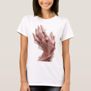 Chic Silber ABSTRACT ART Fashion Print T-Shirt
