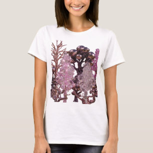 Chic Silber ABSTRACT ART Statement Design T-Shirt