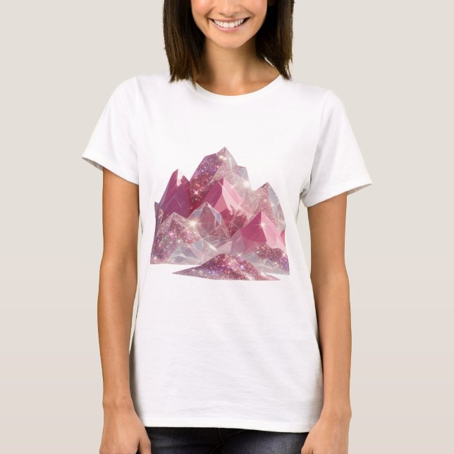 Chic Silber UNKNOW Slogan Tee (Vorderseite)