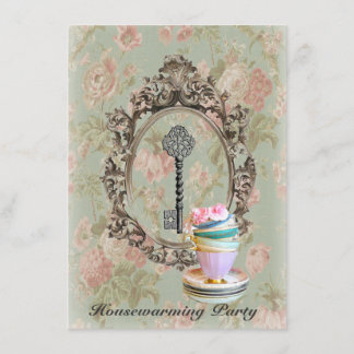 Chic Skelett neues Zuhause Housewarming Party Einladung