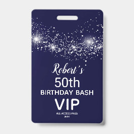 Chic Stars auf Navy Sky Geburtstag VIP Pass Ausweis