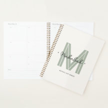 Chic Stylish Modern Monogram Script