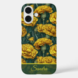 Chic Teacher Appreciation Gift Carnation Floral  iPhone 16 Hülle