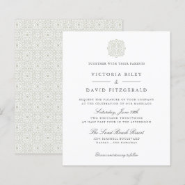 Chic Tiles elegante zeitlose Hochzeit