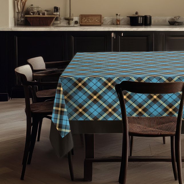 Chic Traditional Kariert Tablecloth Gift for the M Tischdecke (Traditional Plaid Tablecloth Gift for the Man)