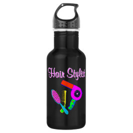CHIC UND EINZIGARTIGE HAARESTYLISTISCHE WASSERFLAS EDELSTAHLFLASCHE