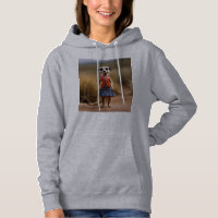 Chic und Stylisch: Erdmännchen-Mädchen in Rock und