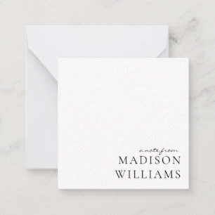 Chic Une Note De La Carte Note De Typographie De S