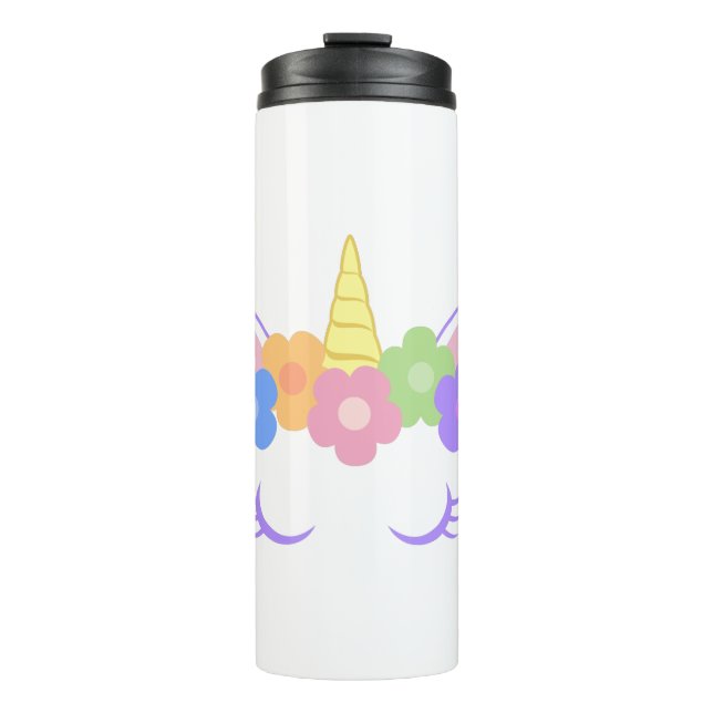Chic Unicorn Thermosbecher (Vorderseite)