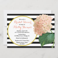 Chic Vintag Pink Hydrangea Wedding Brautparty