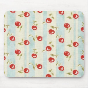 Chic Vintage KIRSCHEN Stoffmauspad Mousepad