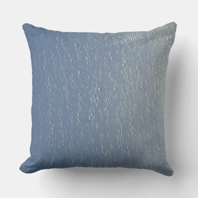 Chic Water Droplets Muster wirbelkissen Kissen (Vorderseite)