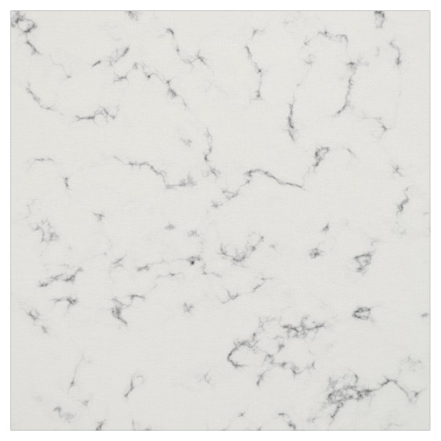 Chic White and Gray Marmor Muster Stoff (Muster)