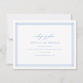 Chic Window Wedding Postponement Ändern Sie das Da Ankündigung