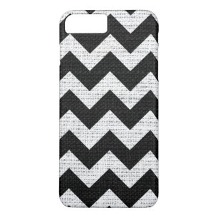 Chic Zickzack Burlap Rustic #45 Case-Mate iPhone Hülle