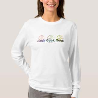 Chic, zum Geek-T - Shirt-Pastell zu sein T-Shirt